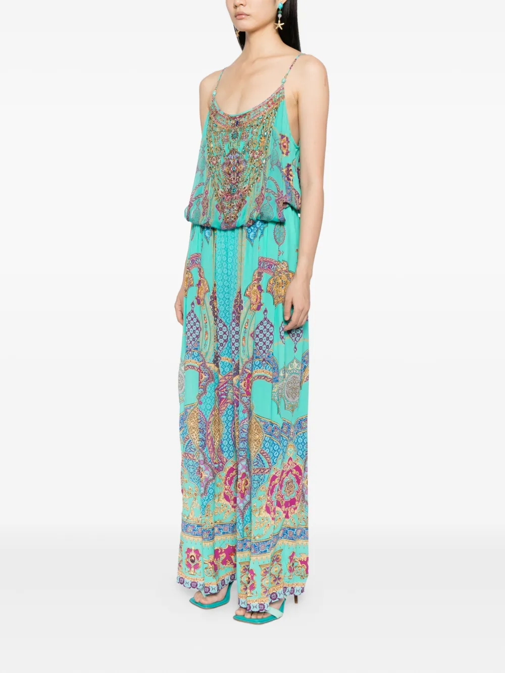 Camilla The Concubine's Corridor Jumpsuit In Multi