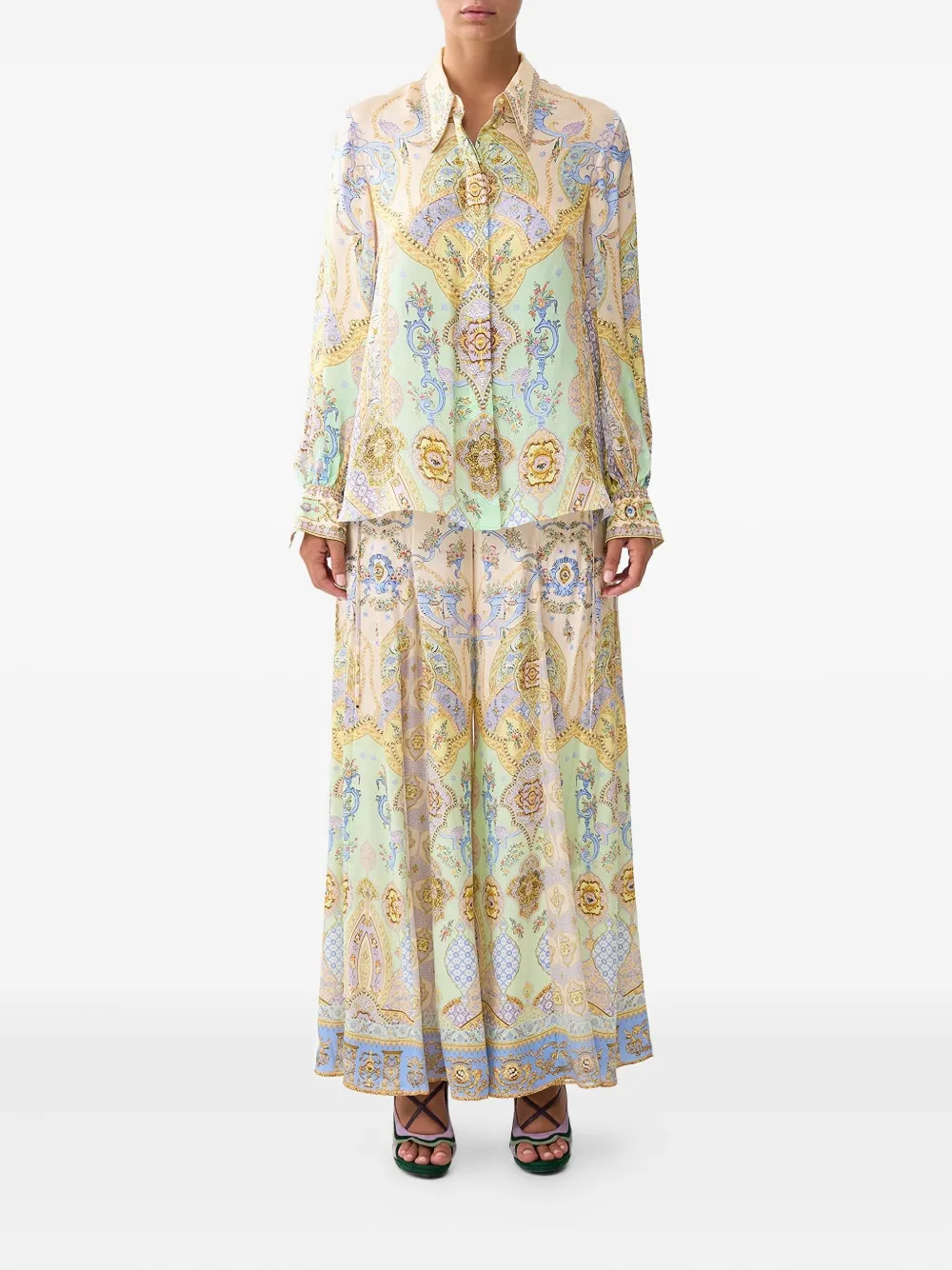 Camilla East Of Istanbul shirt - Geel