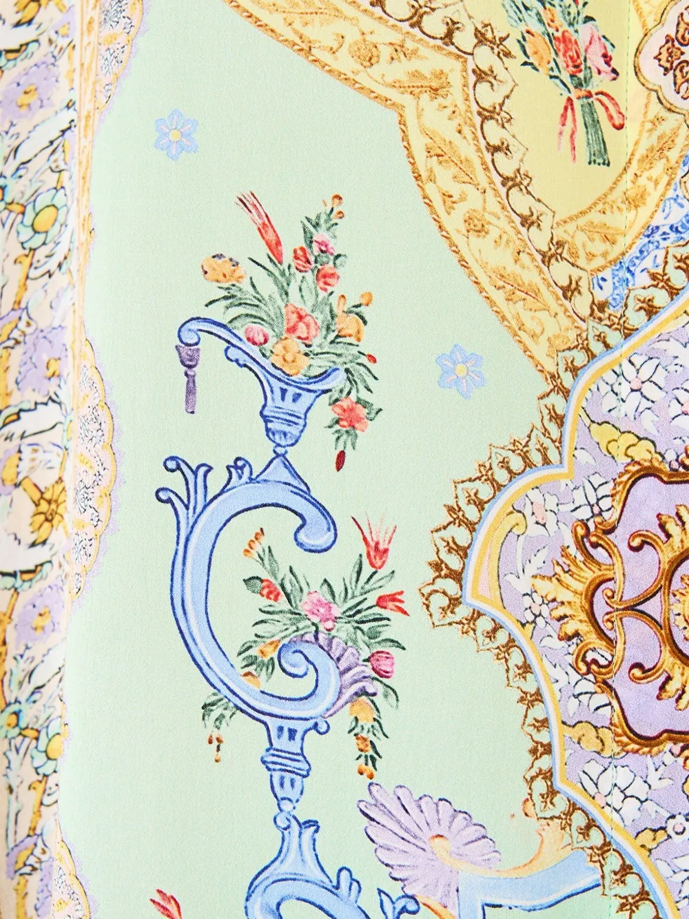 Camilla Blouse met print Geel