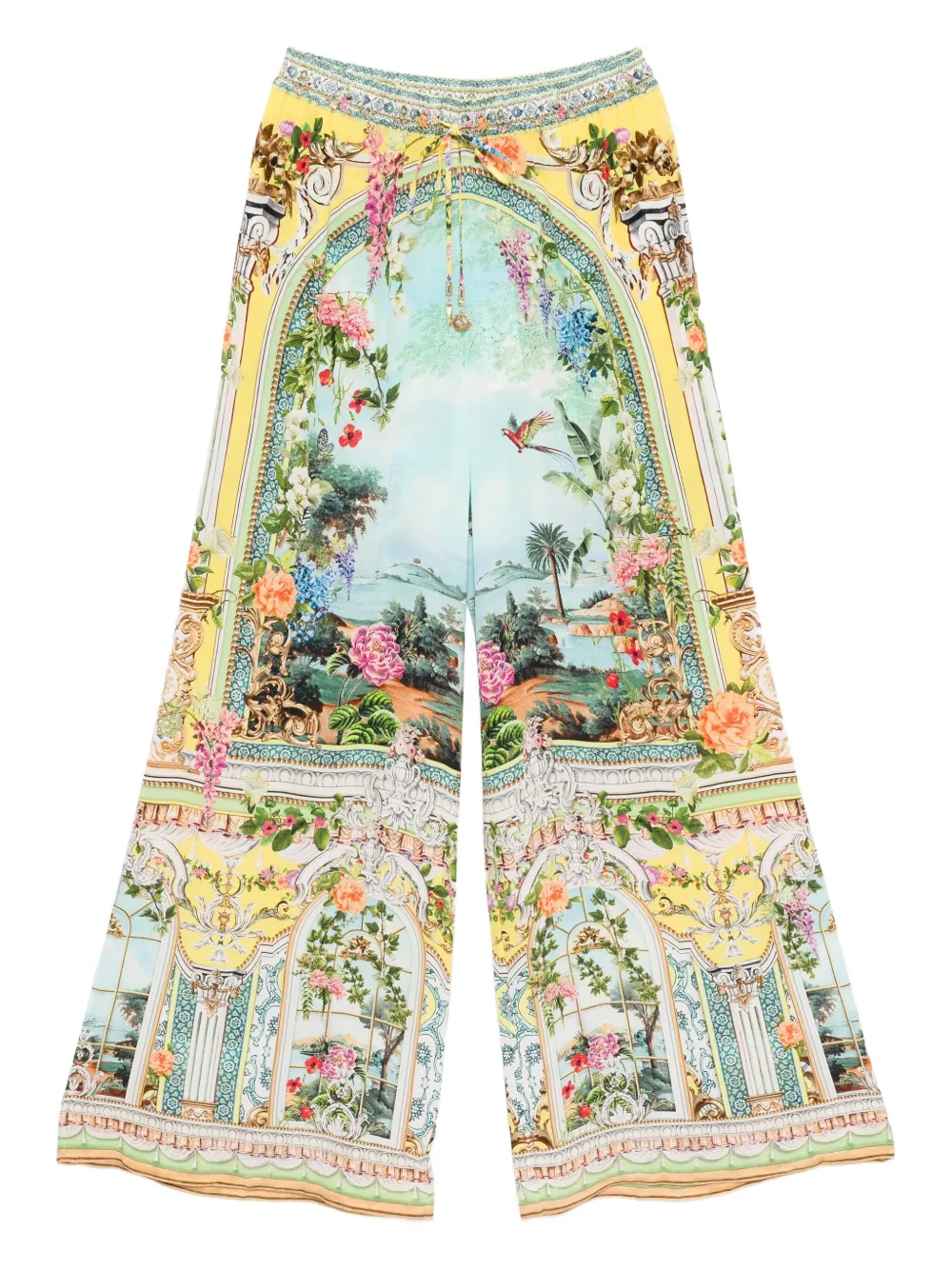 Camilla Tales Of Topkapi Palace wide-leg pants | Blue | Image 1