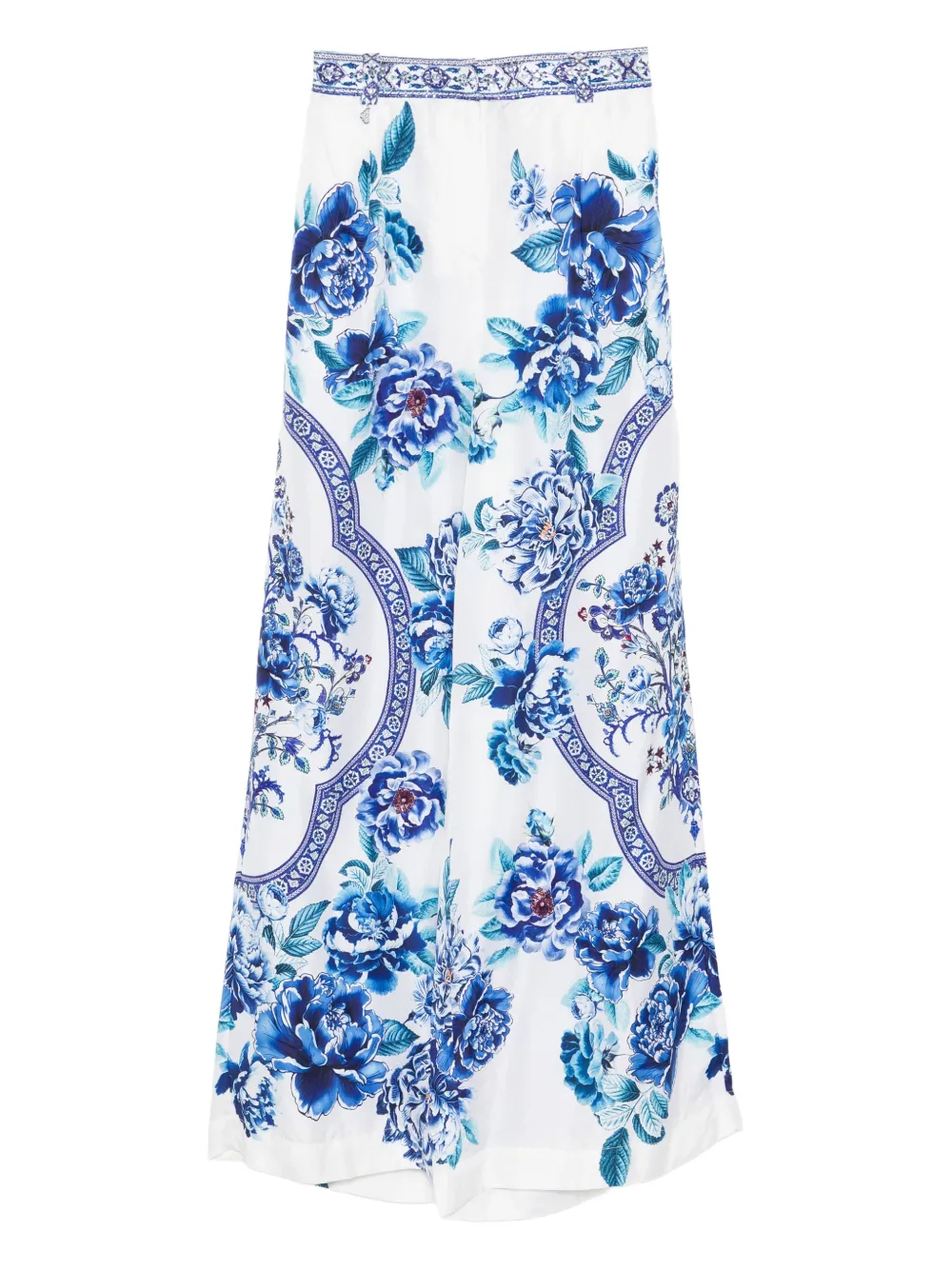 Camilla ワイドパンツ - ホワイト Camilla ワイドパンツ - ホワイト