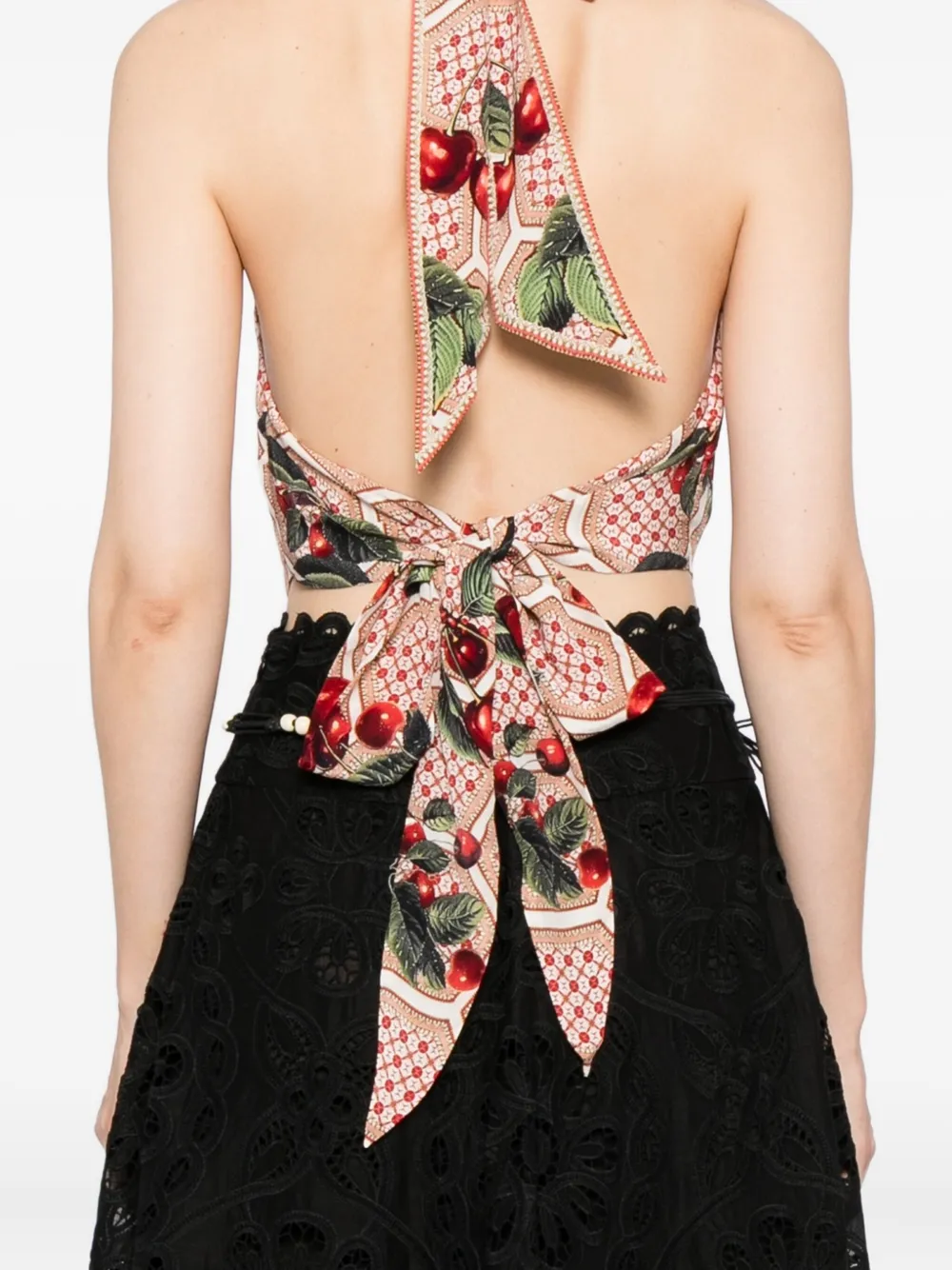 Camilla Notes From The Road haltertop Rood