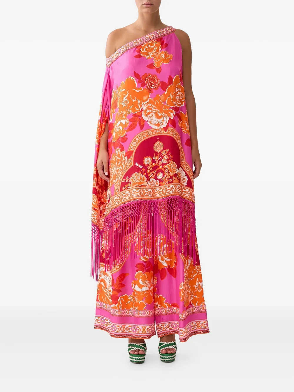Camilla Tiles Of Türkiye mini dress - Roze