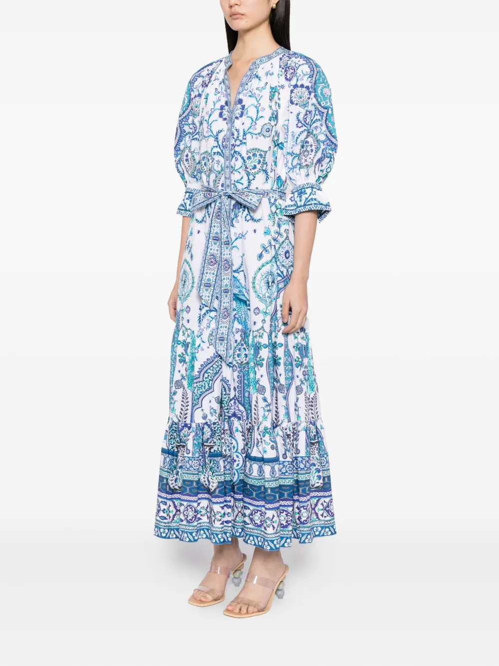 Camilla Isnik Lullaby blousejurk Wit