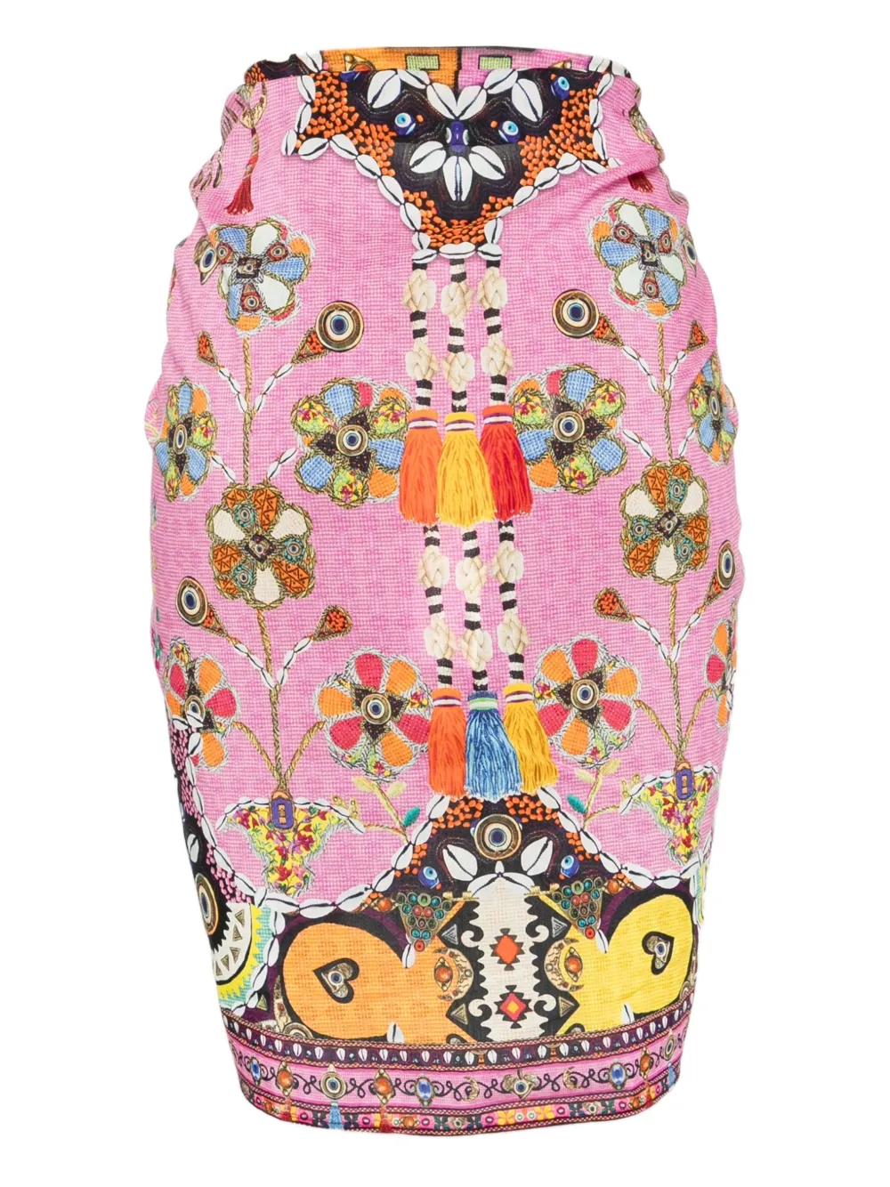 Camilla Patchwork Panorama sarong | Beach Cover-Ups | Image 2