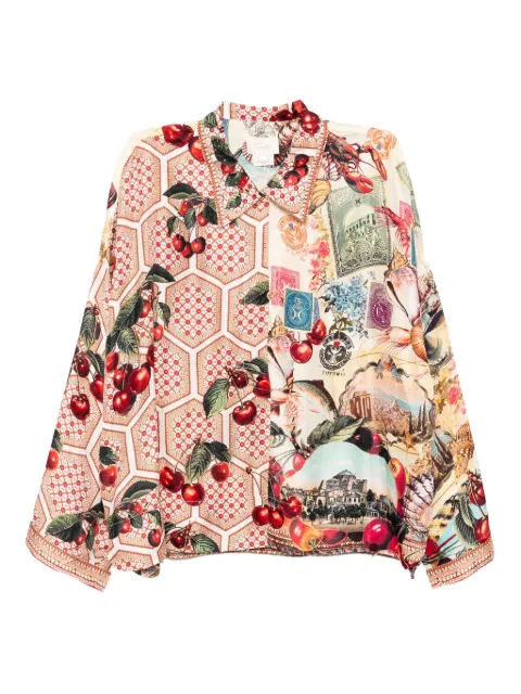 Camilla Notes From The Road blouse 