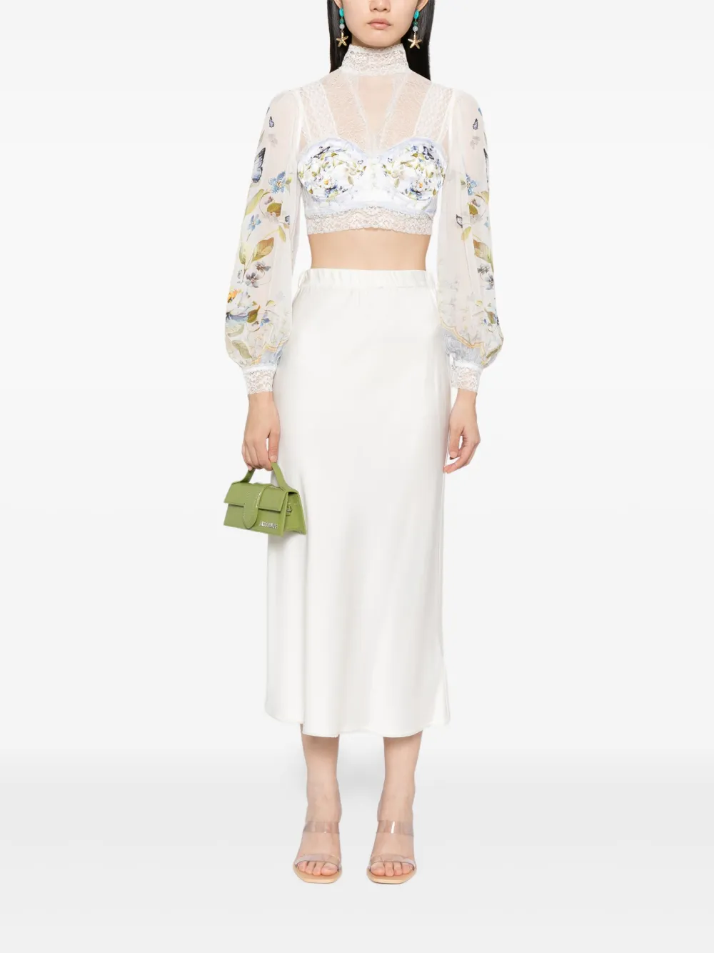 Camilla Botanical Ballads crop top | Blouses | Image 2