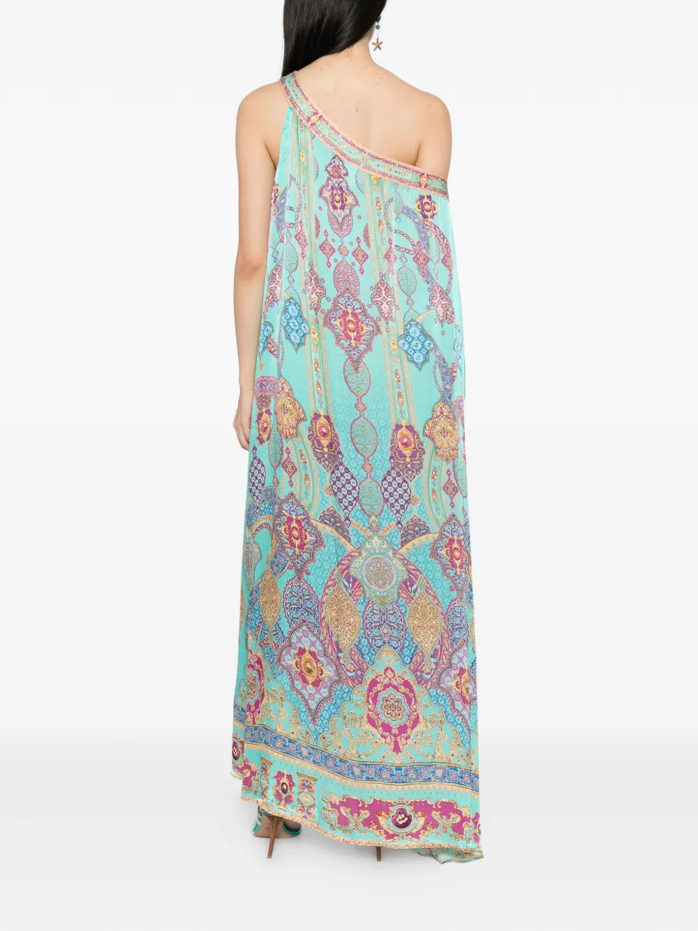 Camilla The Concubine's Corridor asymmetrische jurk Groen