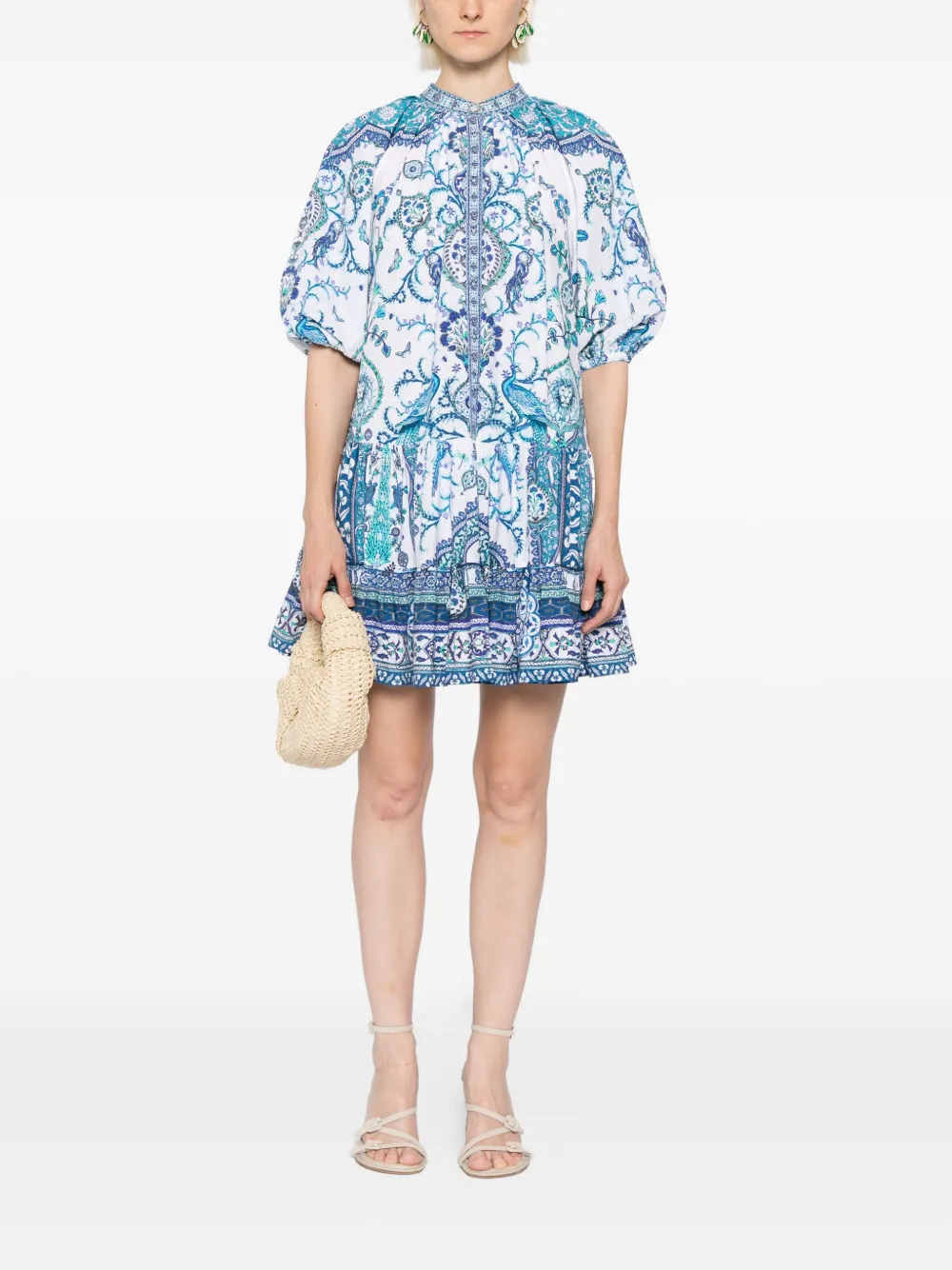 Camilla Isnik Lullaby blousejurk - Wit