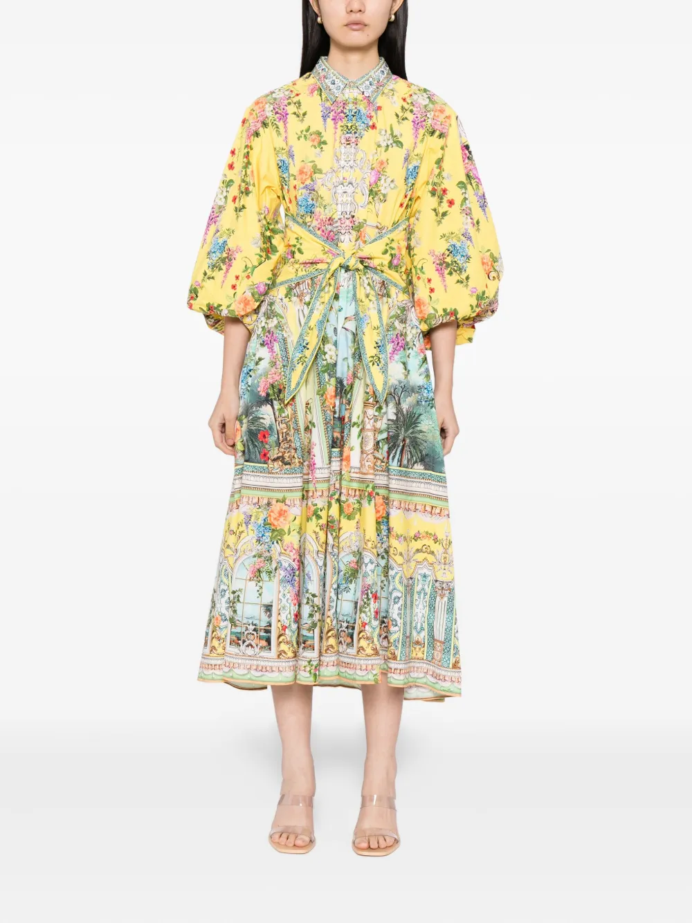 Camilla Tales Of Topkapi Palace blousejurk - Geel