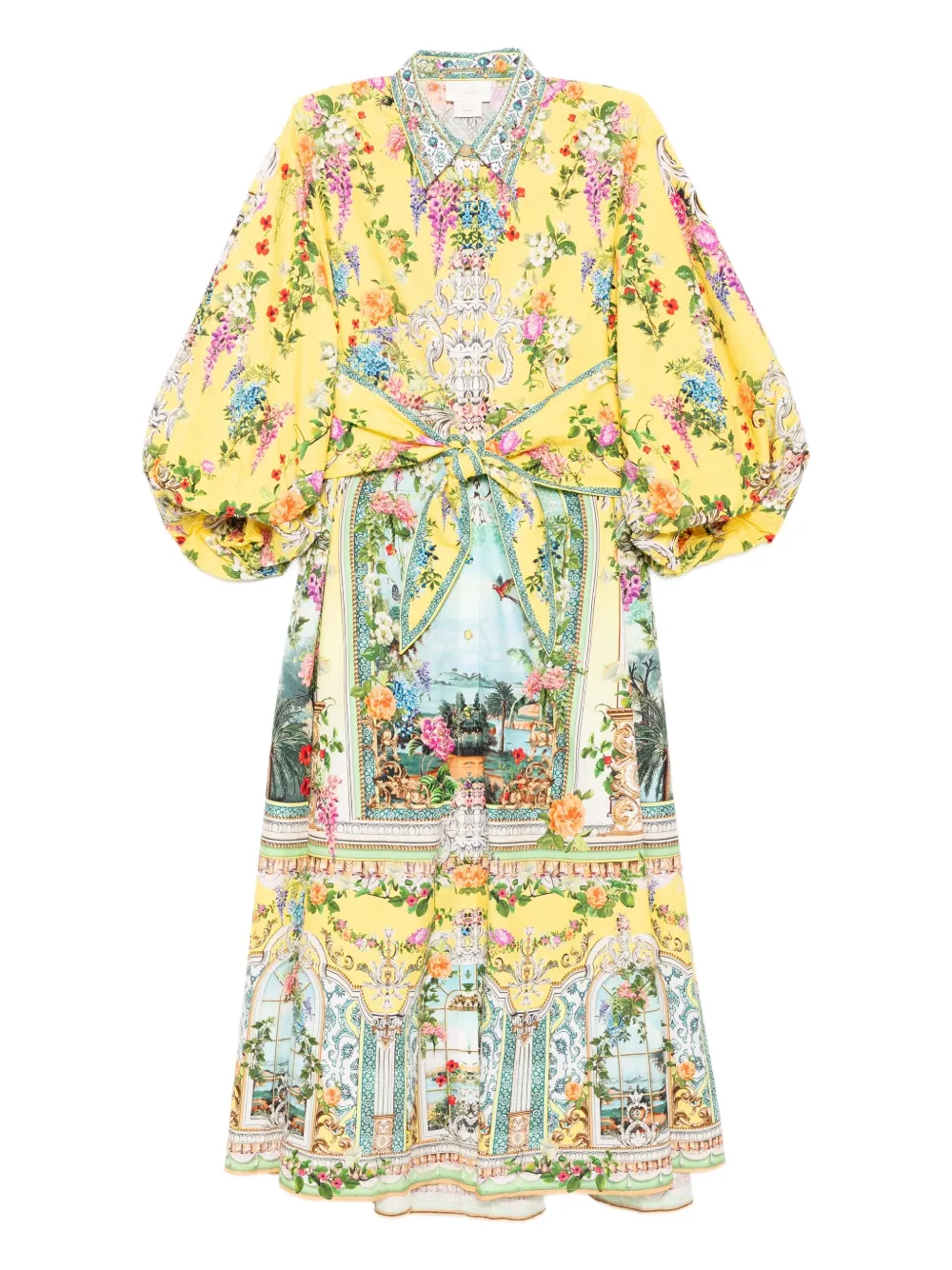 Camilla Tales Of Topkapi Palace shirt dress | Yellow | Image 1