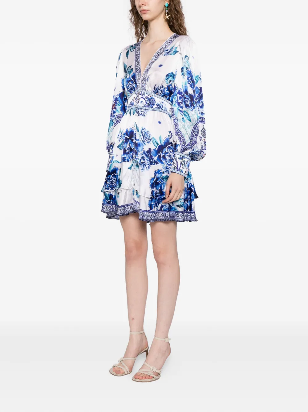 Camilla Jurk met knopen Wit