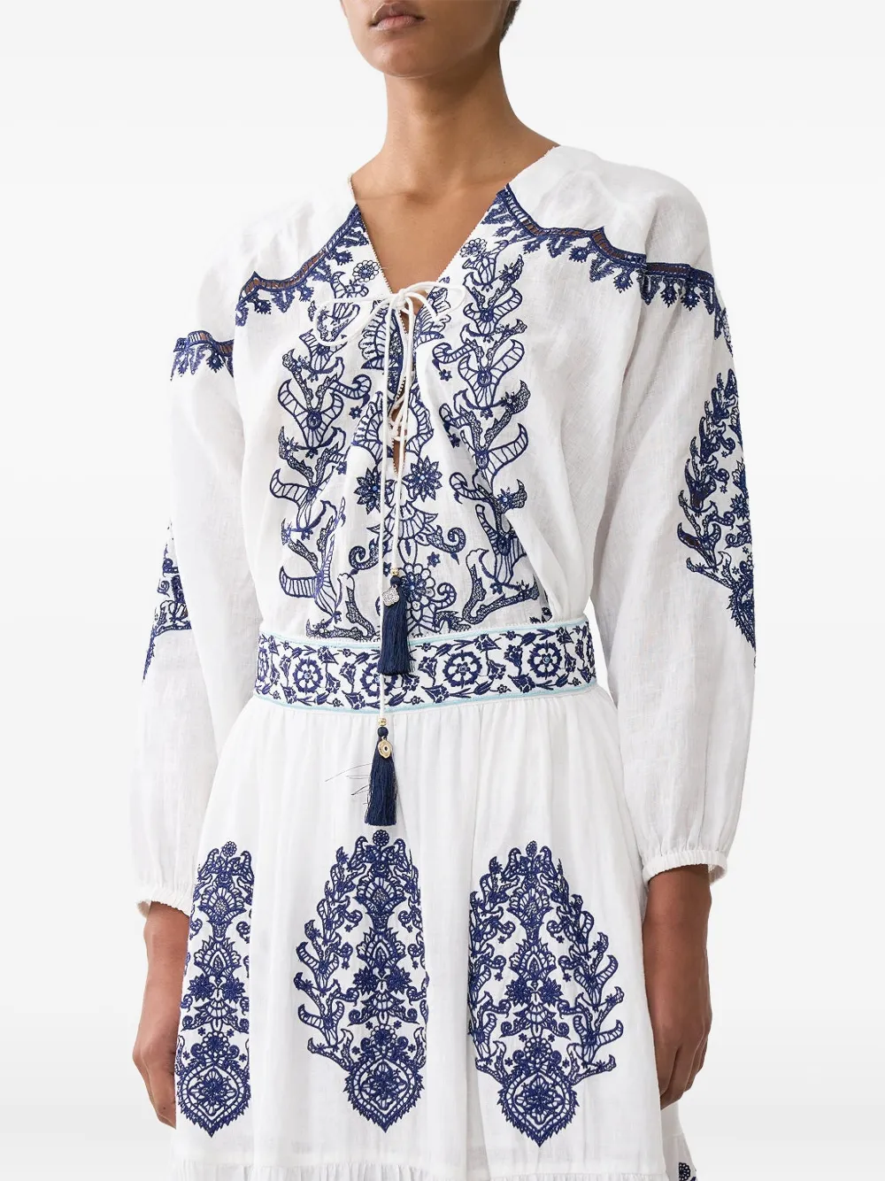 Camilla Isnik Lullaby blouse Wit