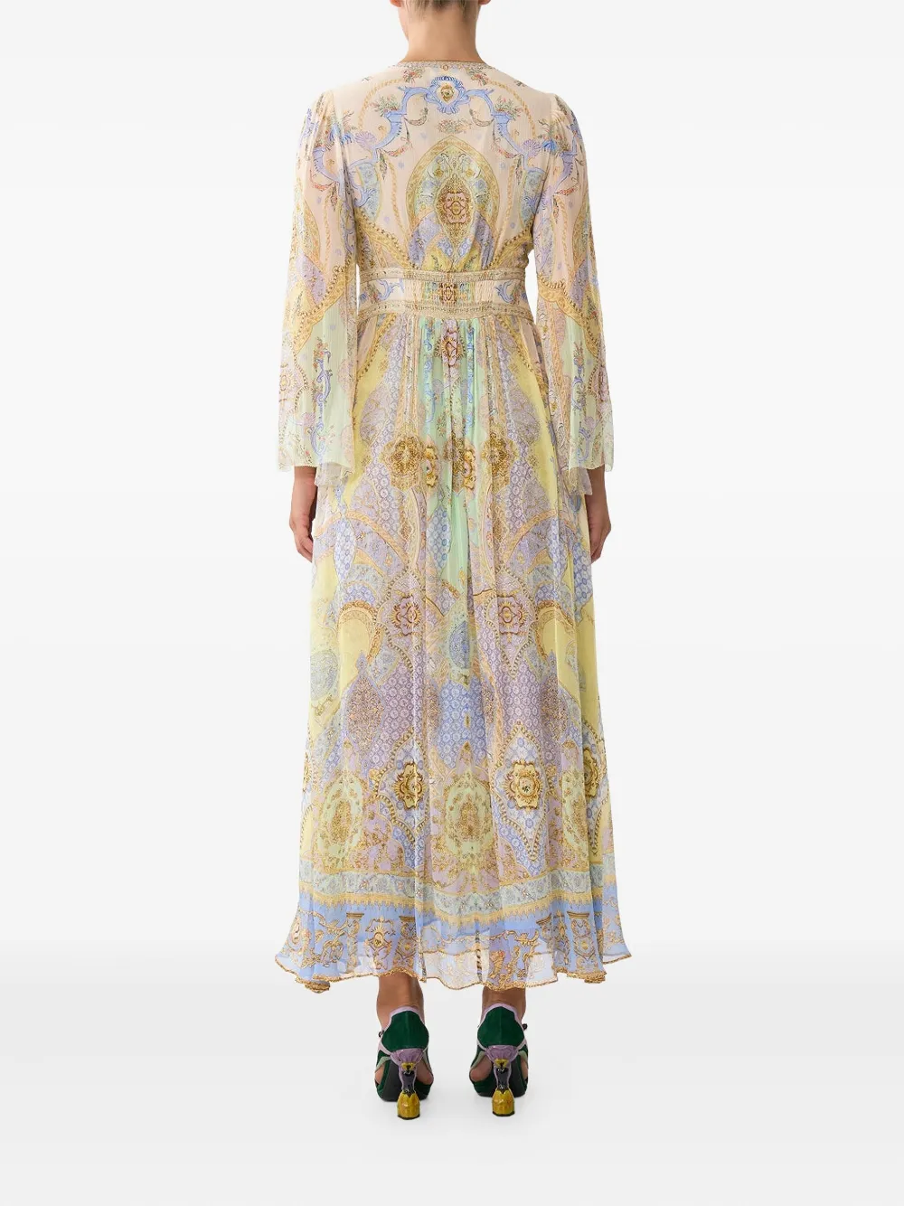 Camilla East Of Istanbul midi-jurk Geel