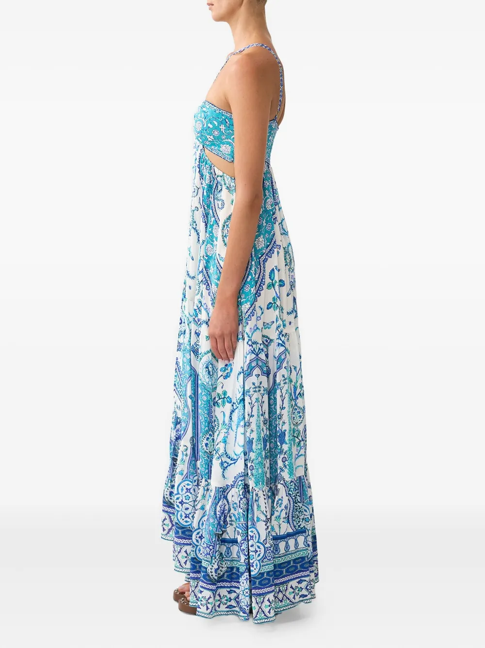 Camilla Isnik Lullaby maxi-jurk Blauw