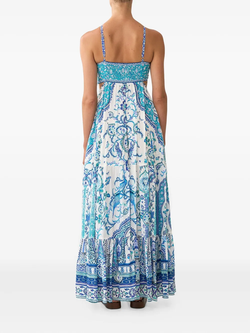 Camilla Isnik Lullaby maxi-jurk Blauw