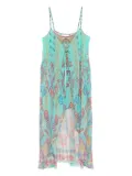 Camilla The Concubine’s Corridor layered dress - Green