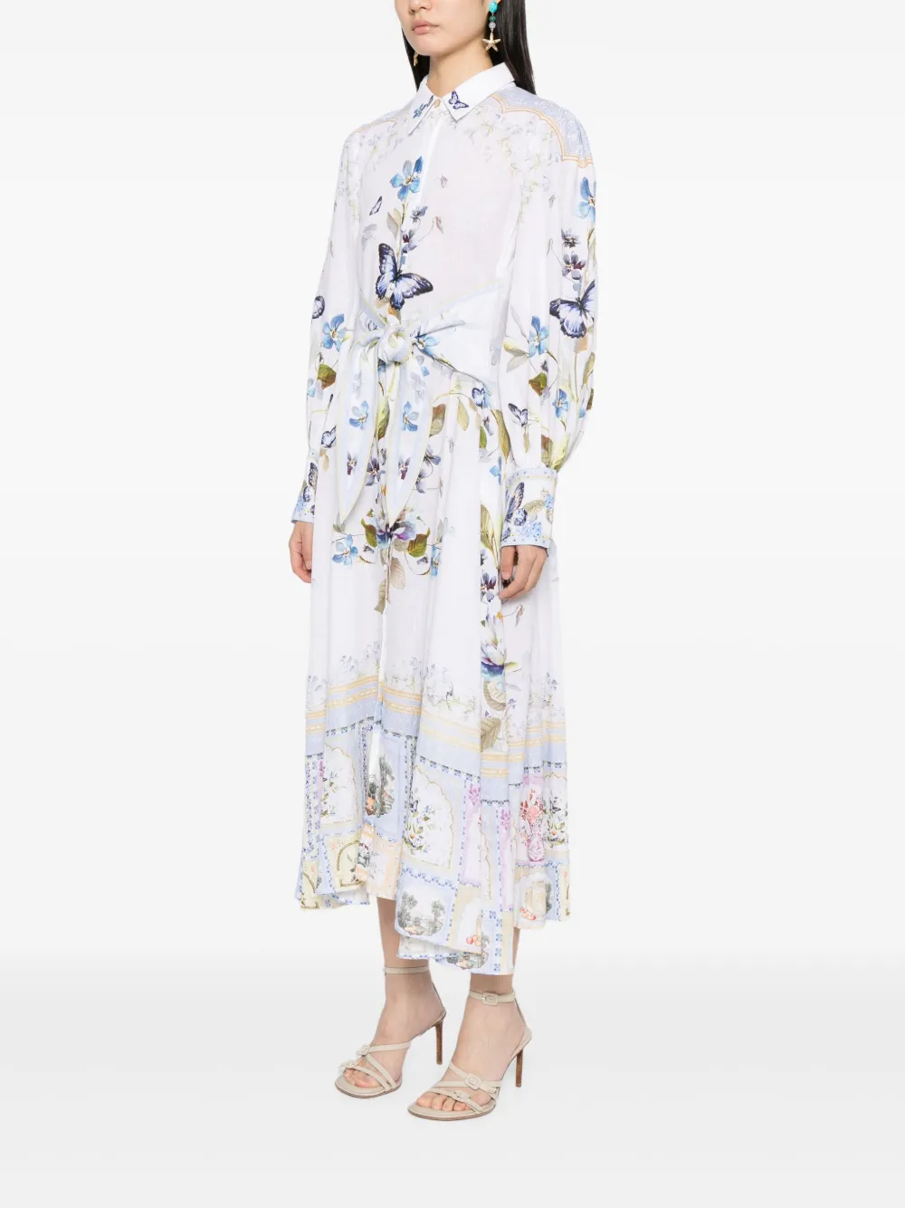 Camilla Botanical Ballads blousejurk Beige