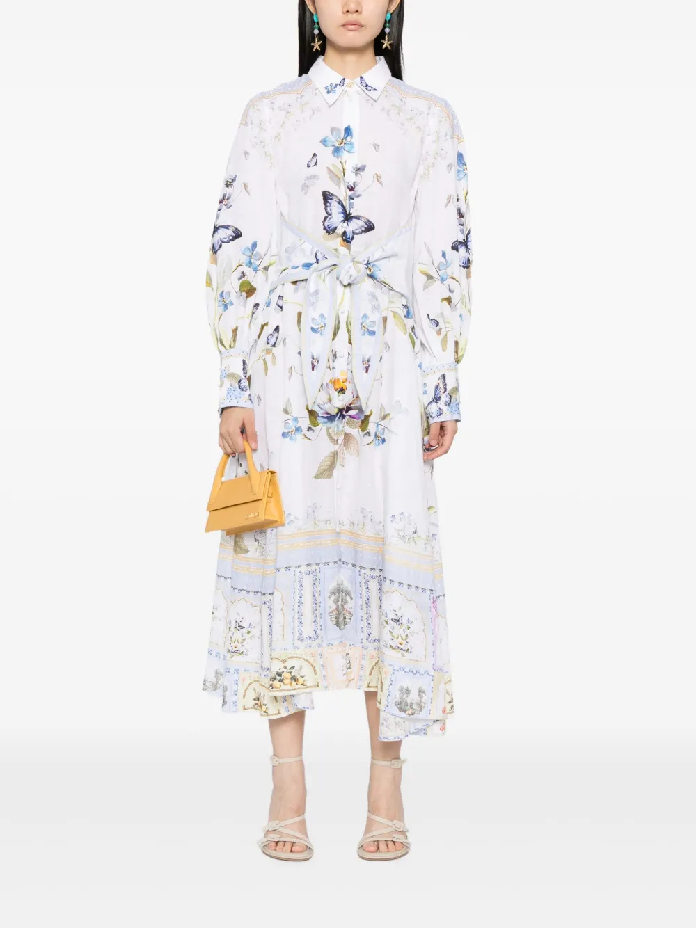 Camilla Botanical Ballads blousejurk Beige