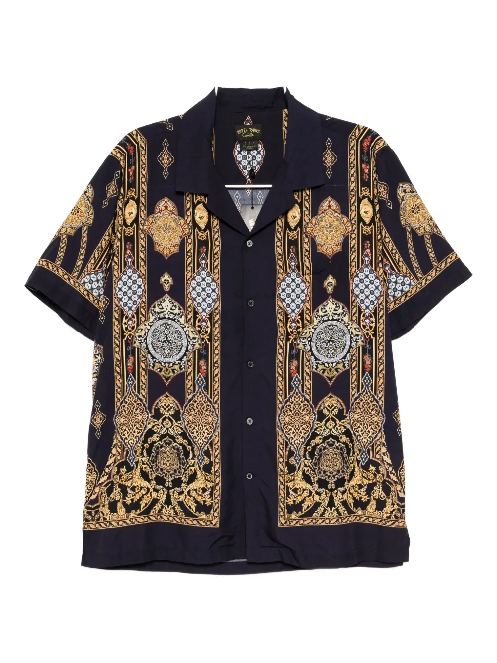 Camilla The Imperial Gate cuban shirt | Blue | Image 1