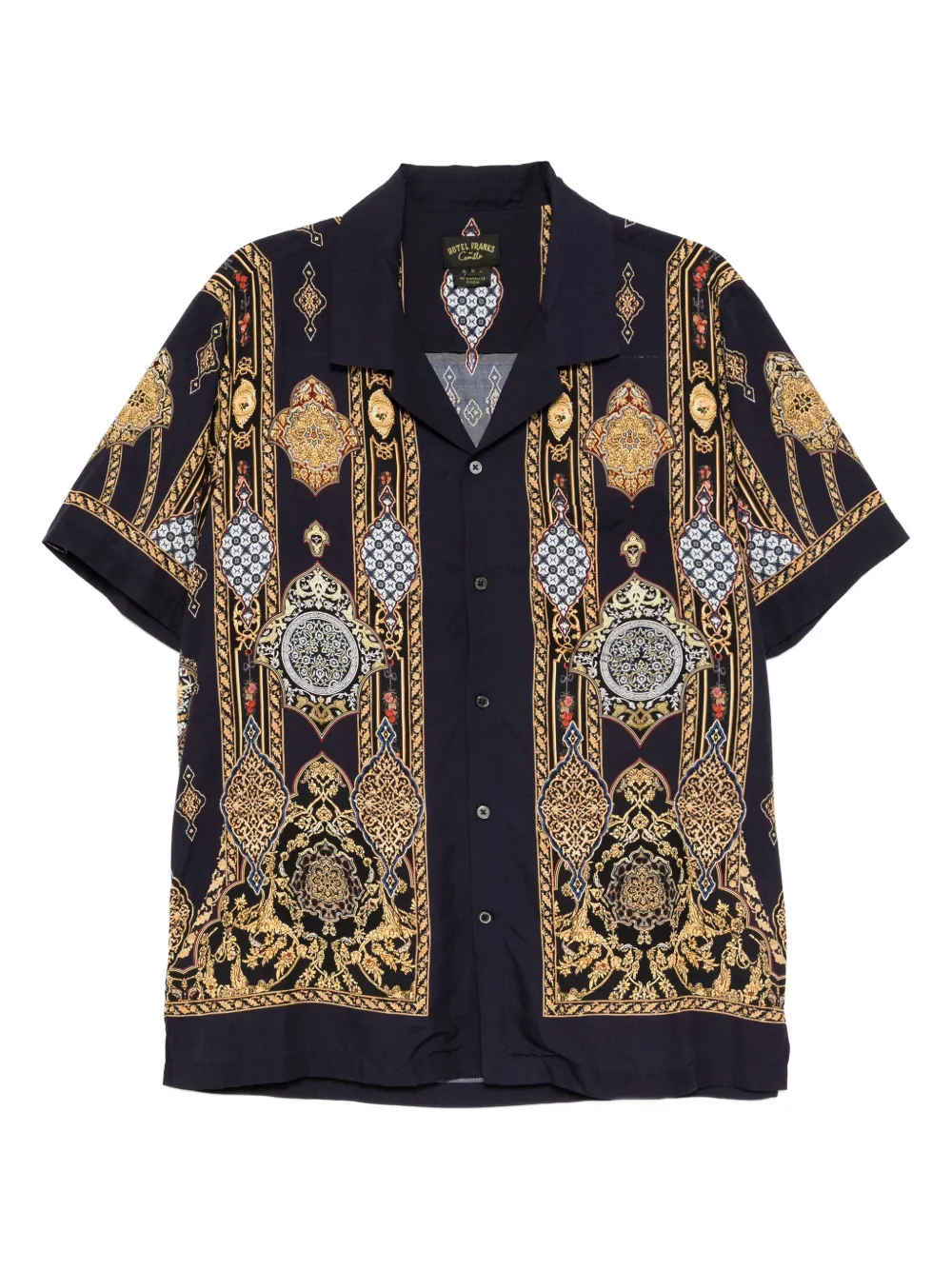 Camilla The Imperial Gate cuban shirt | Blue | Image 1