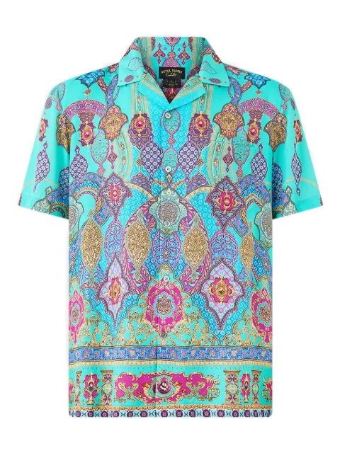 Camilla camp collared corridor shirt