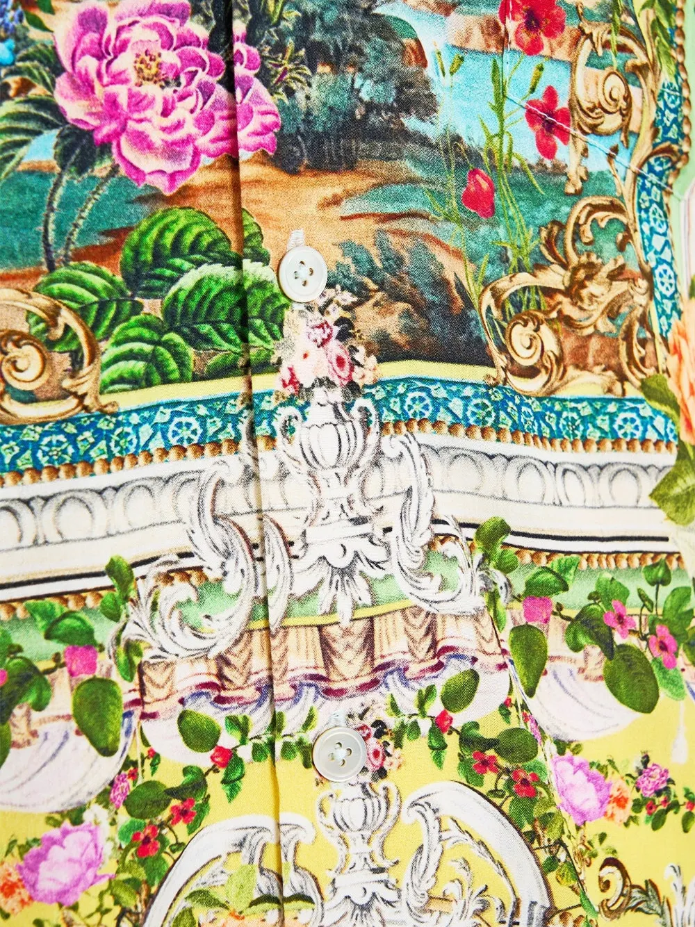 Camilla Tales Of Topkapi Palace overhemd met korte mouwen Blauw