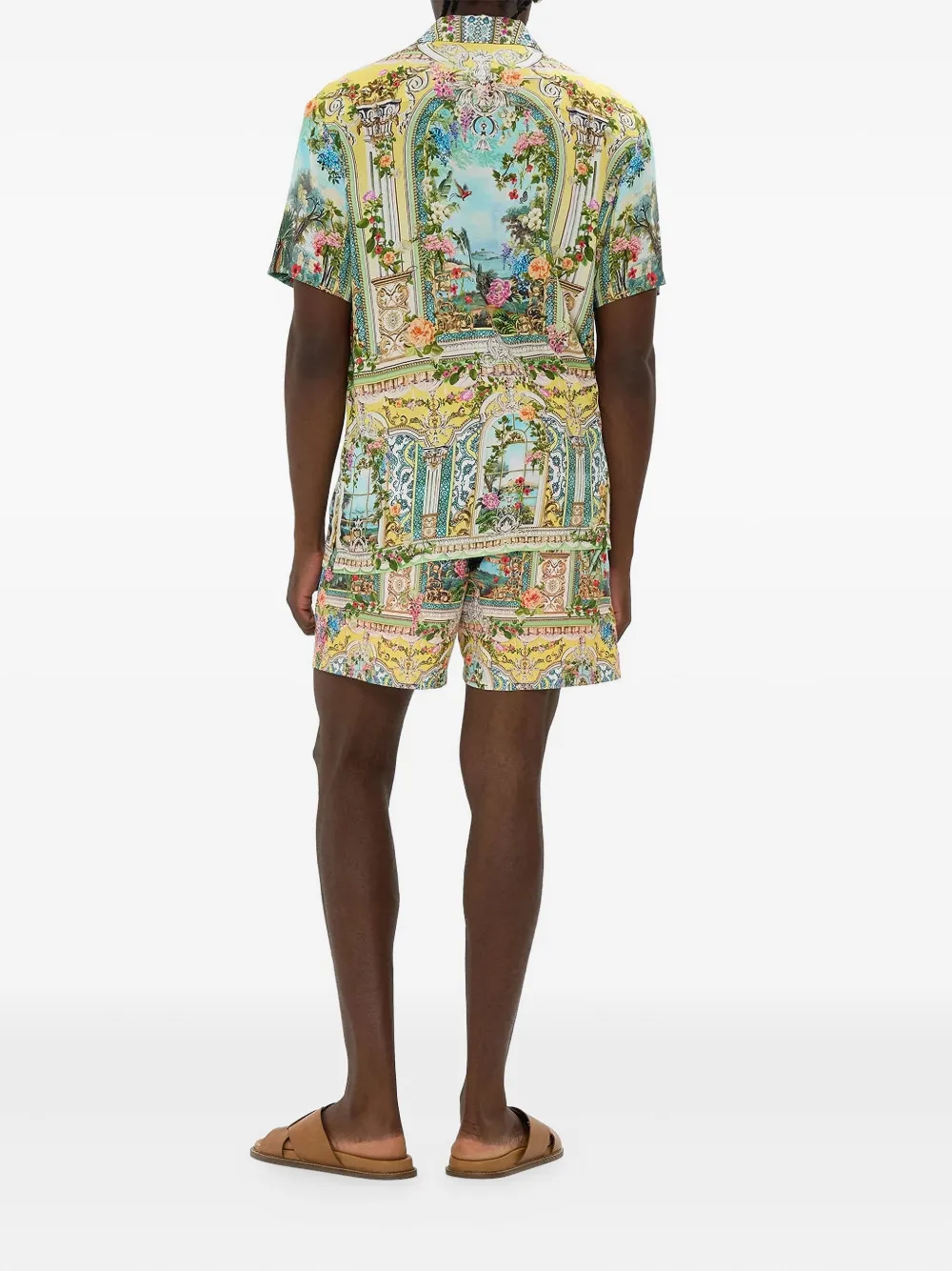 Camilla Tales Of Topkapi Palace overhemd met korte mouwen Blauw