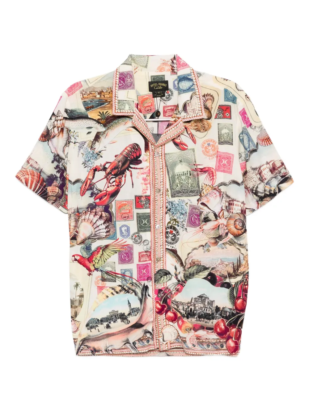 Camilla Notes From The Road shirt | Neutrals | Image 1
