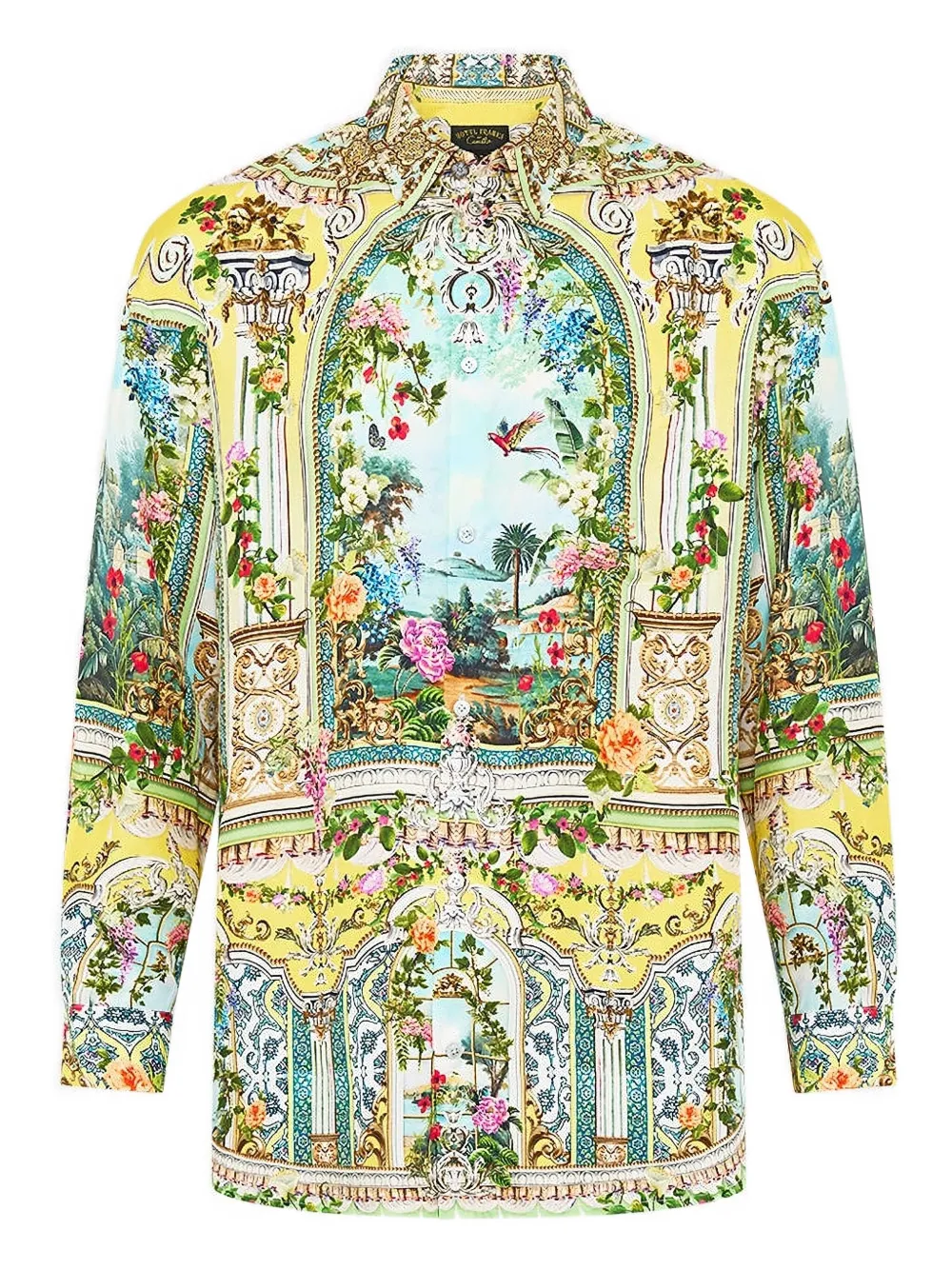 Camilla Tales Of Topkapi Palace long-sleeve shirt | Yellow | Image 1