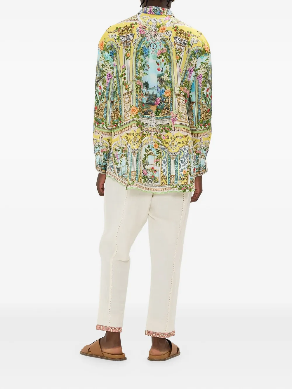 Camilla Tales Of Topkapi Palace overhemd met lange mouwen Geel