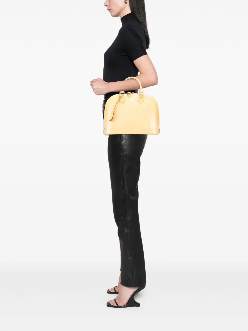 Louis Vuitton Pre-Owned 1990-2025 Monogram Vernis Alma PM handbag | Pre-Owned | Image 2