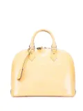 Louis Vuitton Pre-Owned 1990-2025 Monogram Vernis Alma PM handbag - Yellow