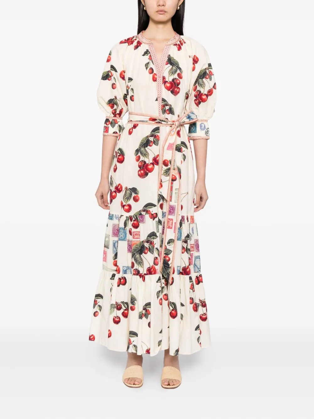 Camilla Notes From The Road blousejurk - Beige