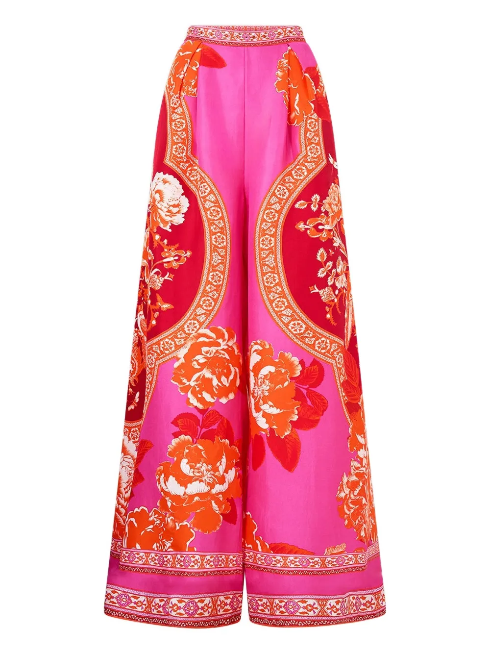 Camilla Tiles of Türkiye trousers - Rosa