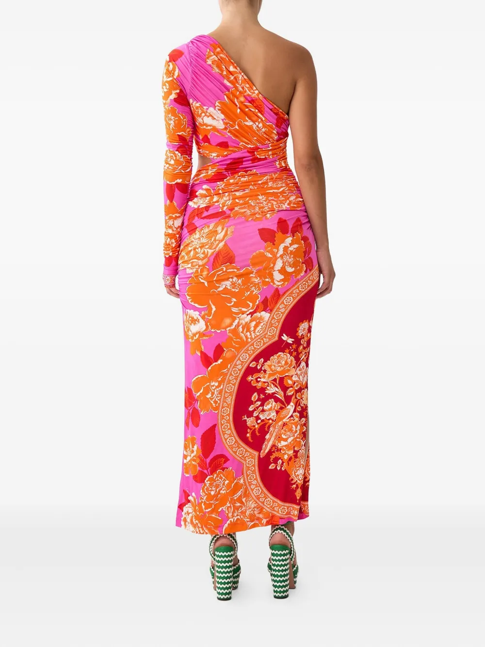 Camilla Tiles Of Türkiye midi-jurk Roze