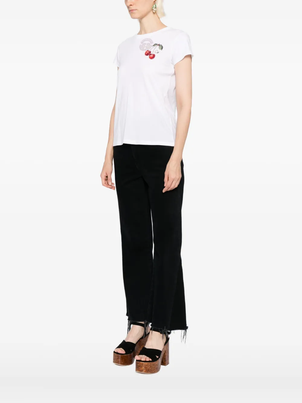 Camilla Notes From The Road T-shirt In White