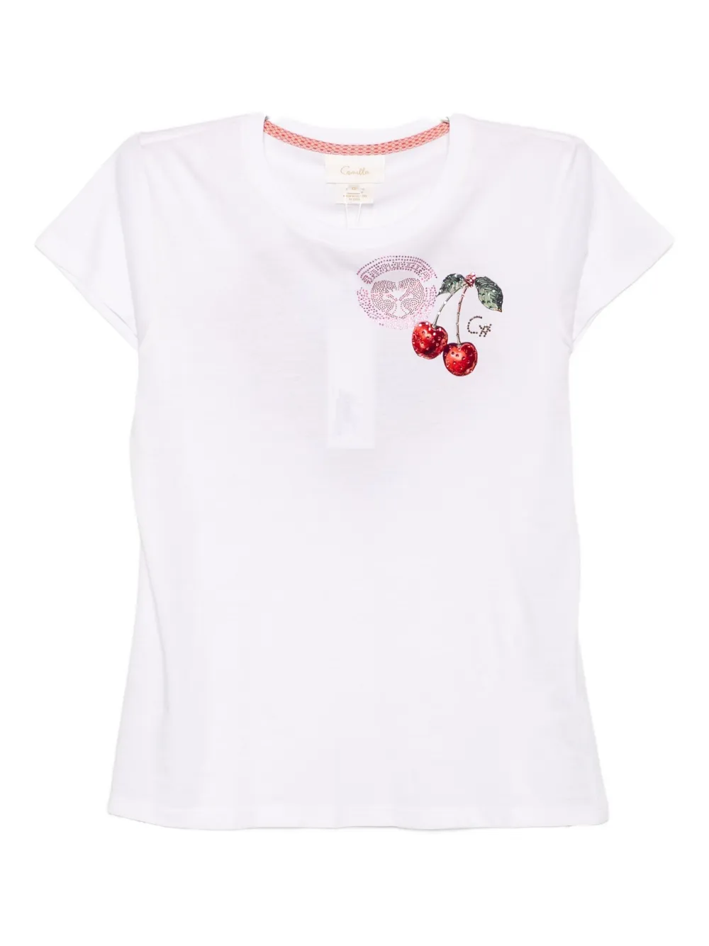 Camilla Notes From The Road T-shirt In White