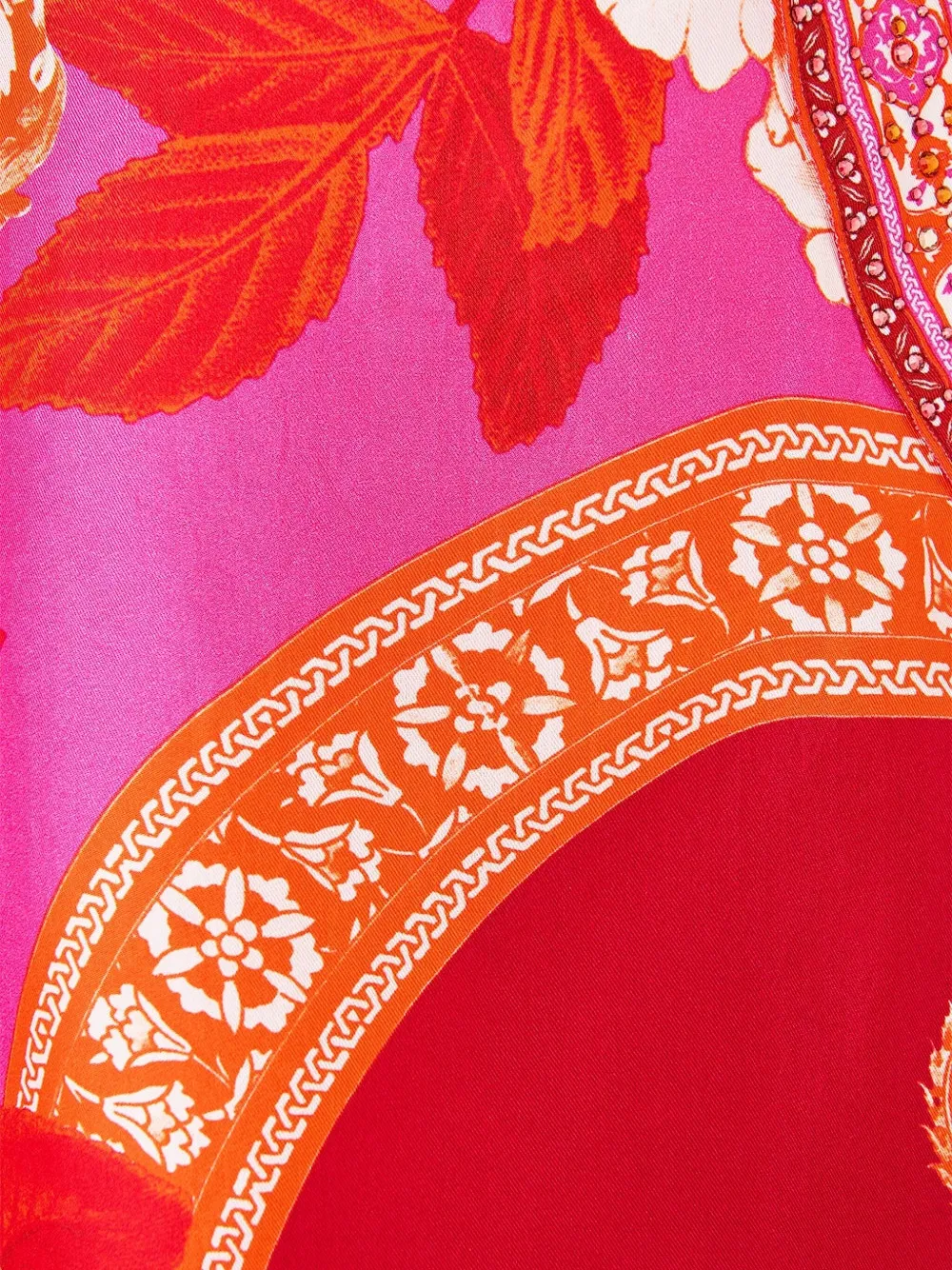 Camilla Tiles Of Türkiye mini-jurk Roze