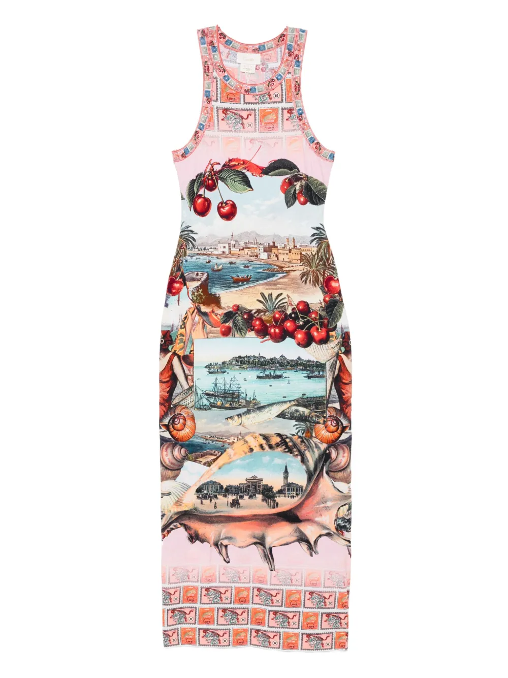 Camilla Notes From The Road tank dress | Pink | Image 1