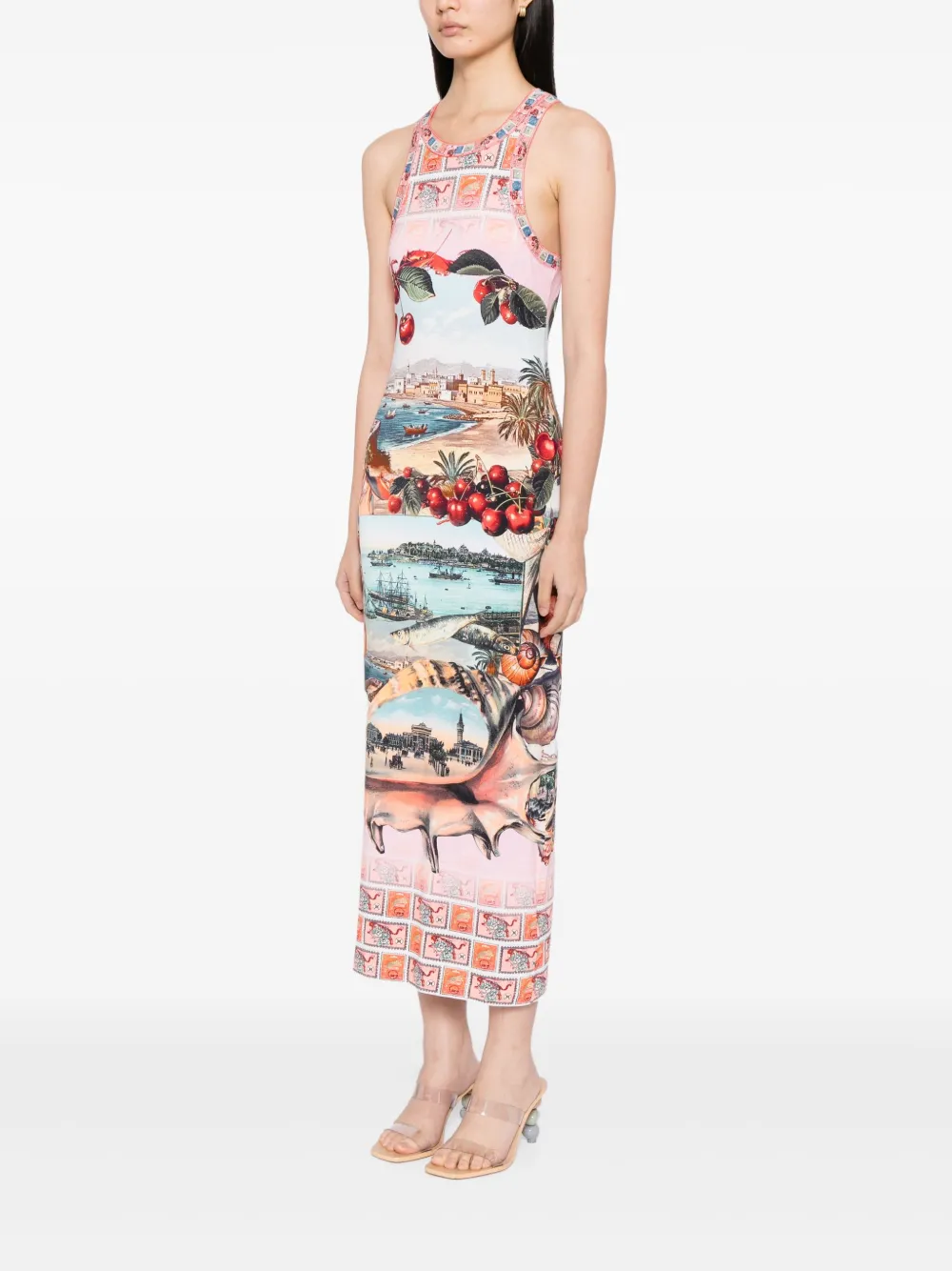 Camilla Notes From The Road jurk Roze