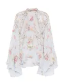Camilla Tiled In Time blouse - Blue
