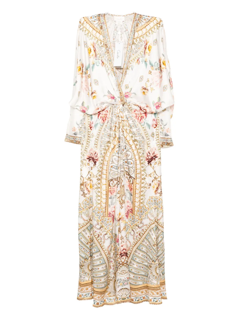 Camilla Ottoman Dynasty Batwing Dress In Multi
