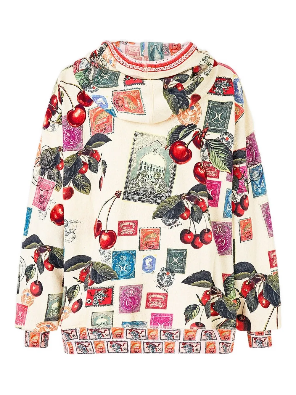 Camilla Felpa Notes From the Road con cappuccio - Toni neutri