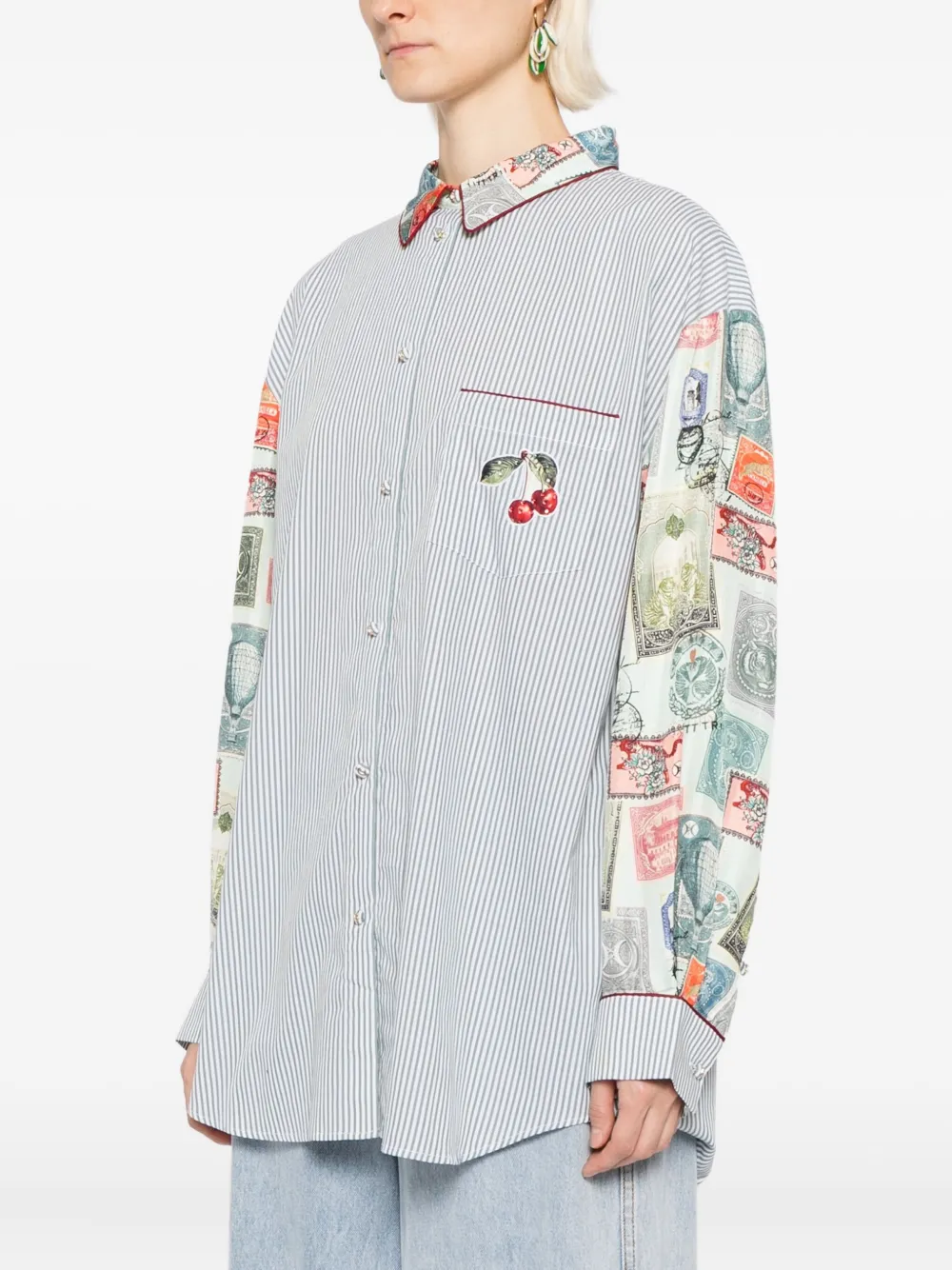 Camilla With Love From Türkiye blouse Groen