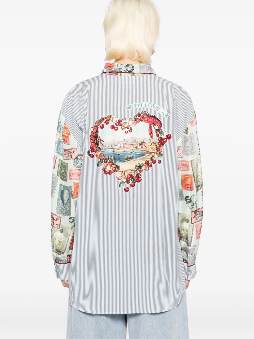 Camilla With Love From Türkiye blouse Groen