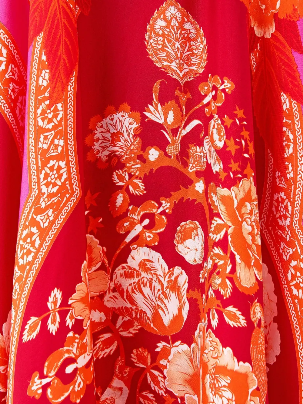 Camilla Tiles Of Türkiye maxi-jurk Roze