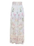 Camilla Tiled In Time wide-leg pants - Blue