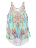 Camilla The Concubine’s Corridor vest - Green