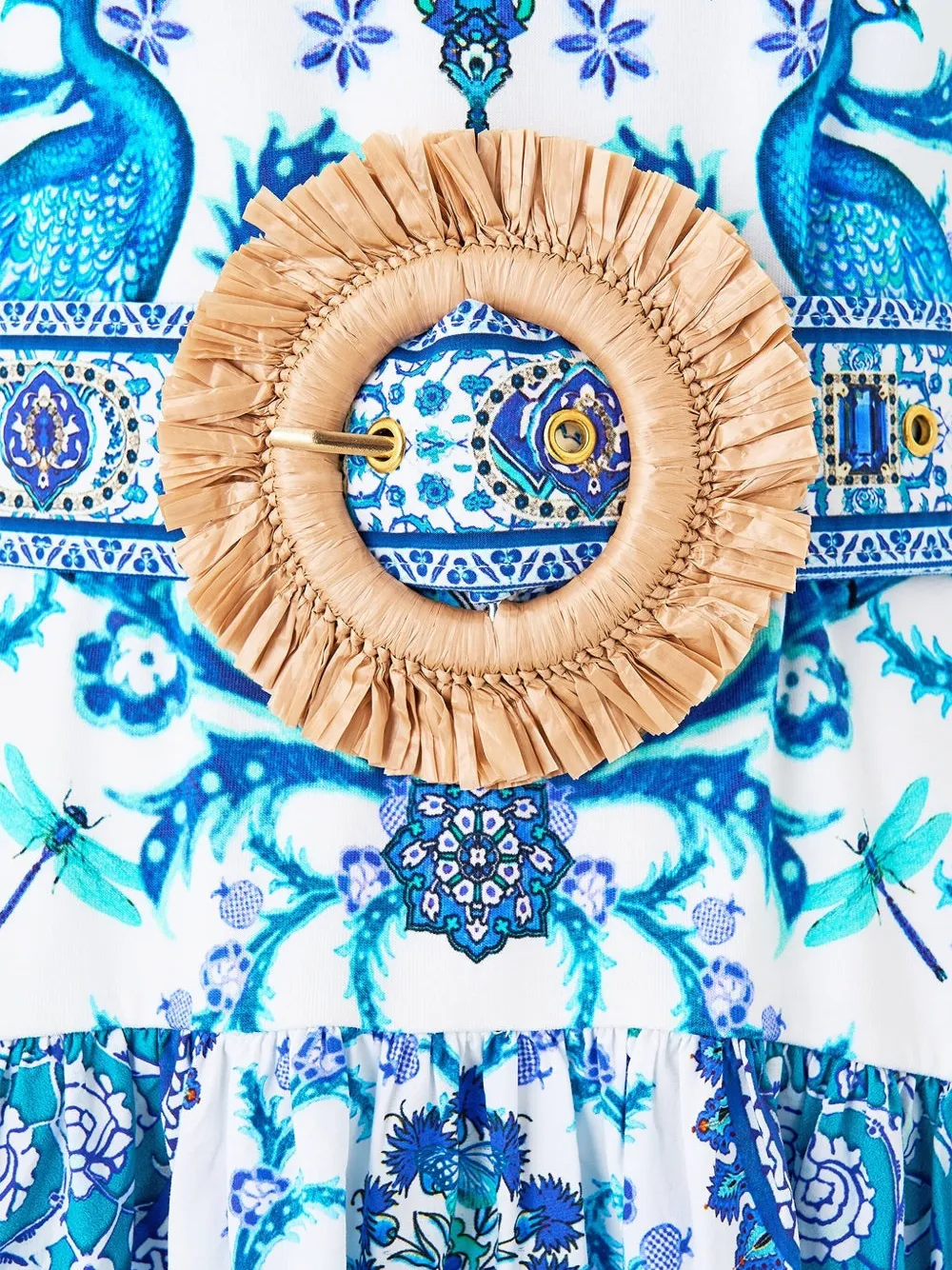 Camilla Isnik Lullaby maxi-jurk Wit